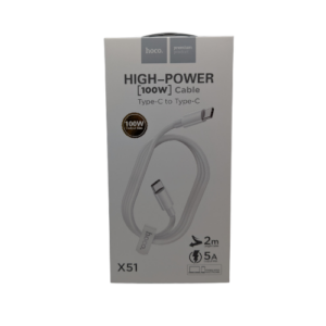High-Power USB-C to USB-C Fast Charging & Data Cable