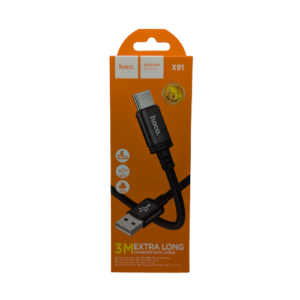 High-durability USB-A to Type-C charging and sync cables