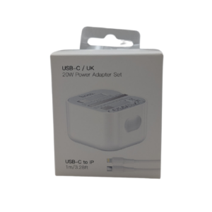 0W USB-C Plug + Lightning Cable Set (1m)