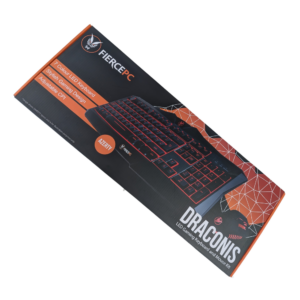 FiercePC Draconis LED Gaming Keyboard and Mouse Kit