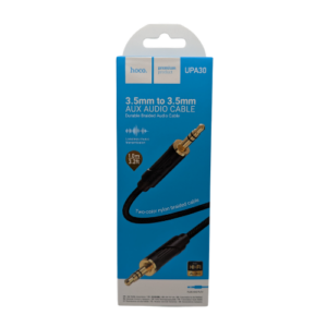 Hoco UPA30 1-meter nylon braided 3.5mm male to 3.5mm male AUX audio cable