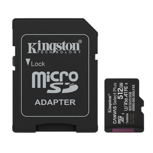 Kingston Canvas Select Plus SD Card 32GB-512GB | GlowTech Ireland