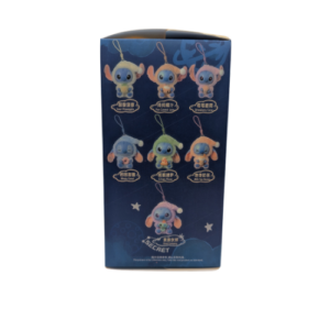 Disney x Miniso Stitch Eat Something Before Sleep vinyl plush blind box packaging-details