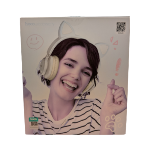 HOCO Cat Earphones Glowtech Kid Back Box
