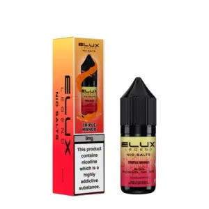 Elux Legend 5mg Nicotine Salt E-Liquid 10ml Bottles at GLOWTECH